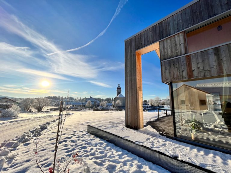 façade hiver