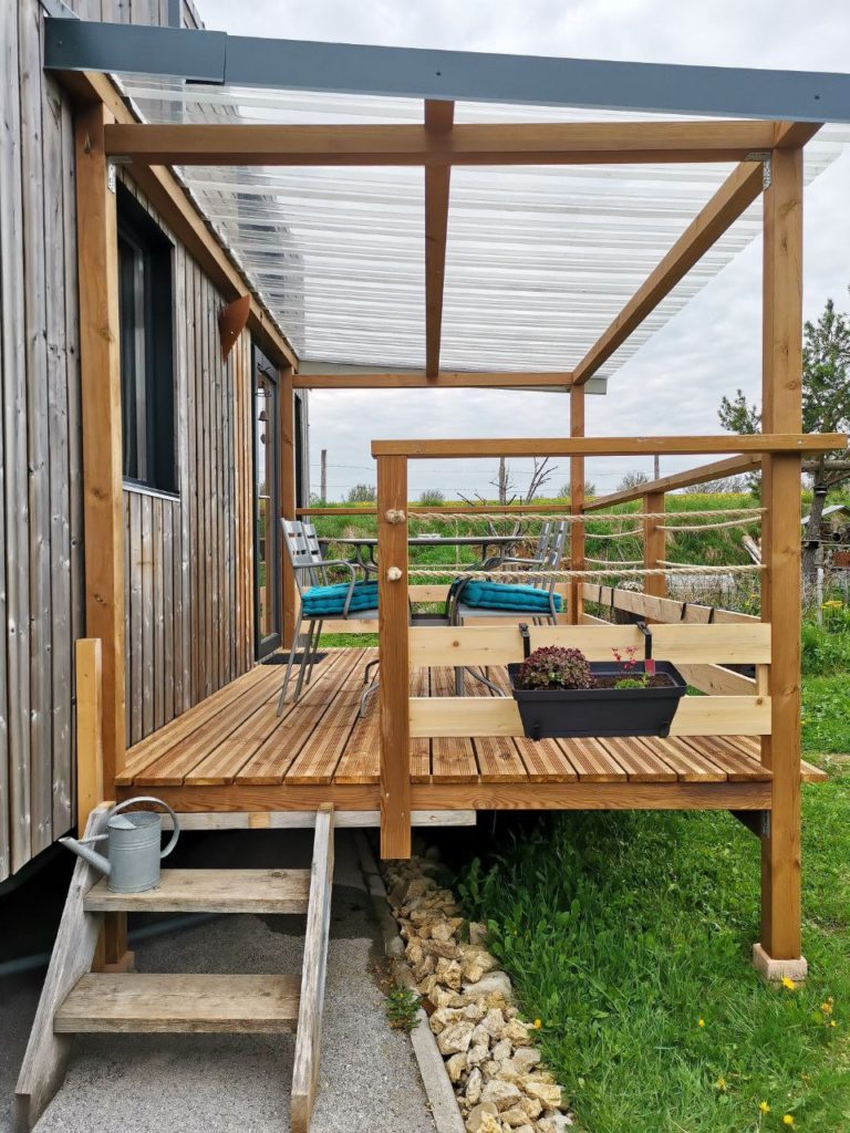Tiny house-lachenalotte-Extérieur entrée