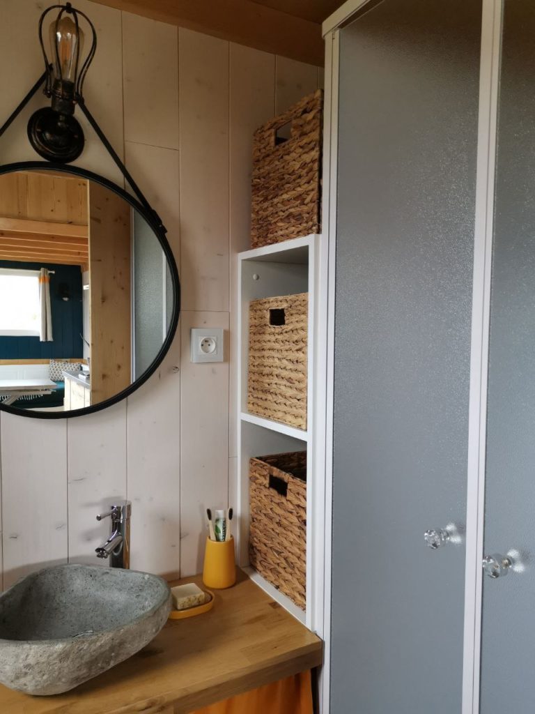 Tiny house-lachenalotte-Salle de bain