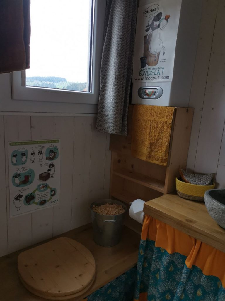 Tiny house-lachenalotte-Salle de bain